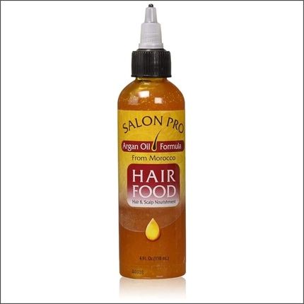 Salon Pro Hair Food Coconut Oil With Almond And Olive Oil 4 Ounce