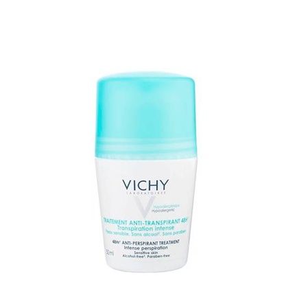 Vichy Intensive Antiperspirant Deo Rollon 48 Hours 50 Ml Effective 48Hour Protection
