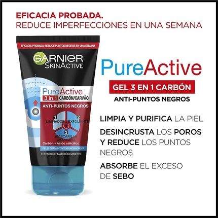 Garnier Pure Active Cleansing Gel 150Ml