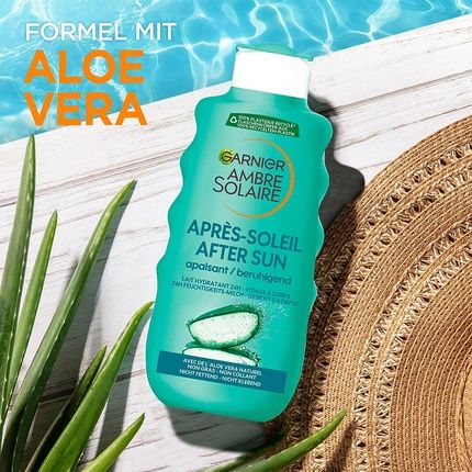 Garnier Ambre Solaire After Sun Soothing Moisturizing Milk 200Ml - Image 3