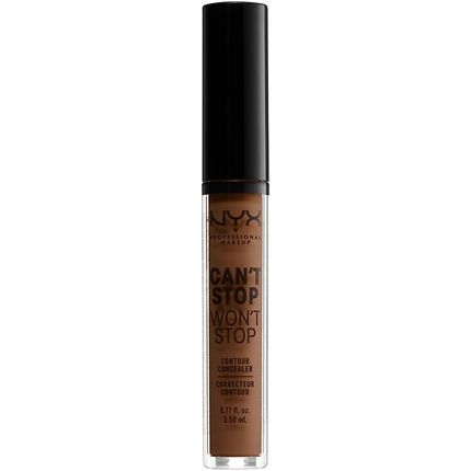 Nyx Can'T Stop Won'T Stop Full Coverage Contour Concealer Mocha 3,5Ml