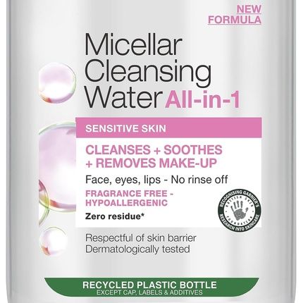 Garnier Micellar Cleansing Water For Sensitive Skin 700Ml