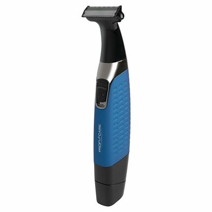 Proficare Pc-Bht 3074 Electric Body Hair Trimmer With Nose And Ear Hair Trimmer, Shaver, 2-In-1 Trimmer/Styler/Razor And Nose/Eyebrow Hair Remover, For Wet And Dry Use Blue/Black