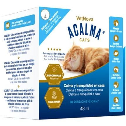 Vetnova Acalma Diffuser Refill For Cats 48Ml