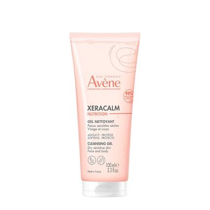 Avne Xeracalm Nutrition Cleansing Gel 100Ml For Dry And Sensitive Skin