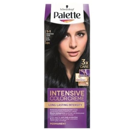 Schwarzkopf Palette Hair Color Intensive 1-1 Midnight Black
