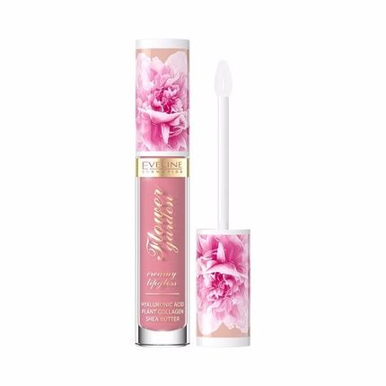 Eveline Cosmetics Flower Garden Creamy Lip Gloss No. 03 Vegan Formula