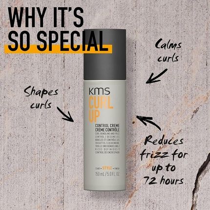 Kms Curlup Control Cream 150Ml