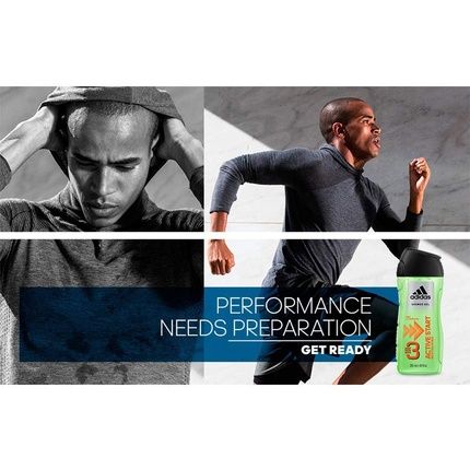 Adidas Gel Active Start Revitalizing 3 In 1 Body, Hair And Face 400Ml
