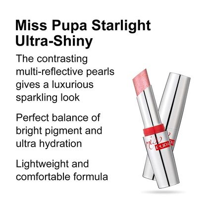 Pupa Miss Starlight Ultra Brilliant Lipstick N.700 Charming Charlotte