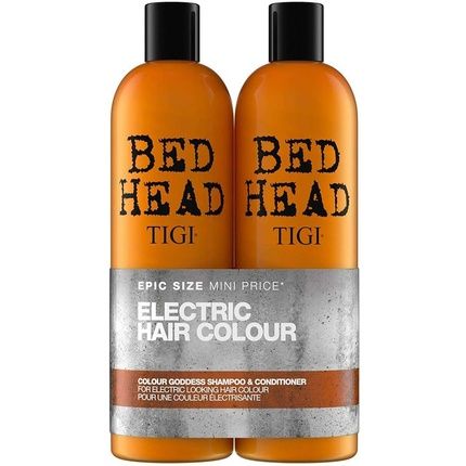 Bed Head By Tigi Colour Goddess Shampoo And Conditioner For Colored Hair 750Ml.