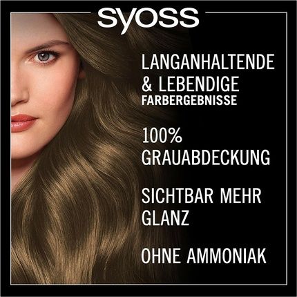 Syoss Oleo Intense Permanent Oil Colouration 6-10 Dark Blonde With Nourishing Oil And Ammonia 115Ml - Image 3