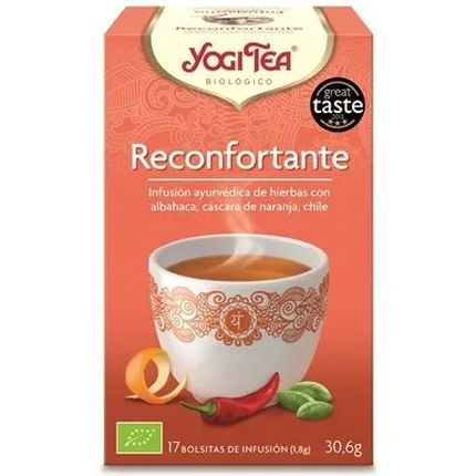 Yogi Tea Joy Of Living Comforting 17 Bags Organic Herbal Tea