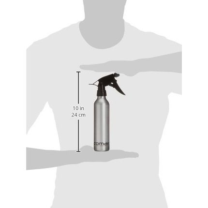 Comair 7001097 Aluminum Water Spray Bottle, 260 Ml