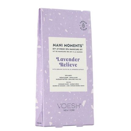 Mani Moments 3Step Manicure Set Lavender Relieve Perfect For A Relaxing Manicure Experience