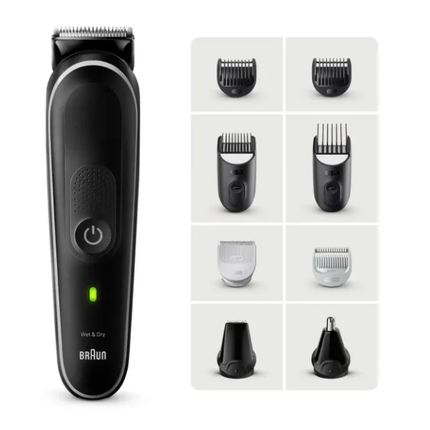Braun All-In-One Styling Set Series 5 Mgk5440 10-In-1 For Beard, Hair, Body Grooming And More - New