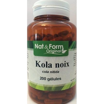 Nat Et Form Original Kola Nut Fat Burner 200 Capsules