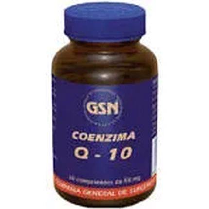 Gsn Coenzyme Q10 60 Tablets Dietary Supplement
