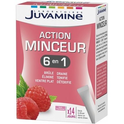 Juvamine Slimming 6In1 Drink Preparation 14 Sticks
