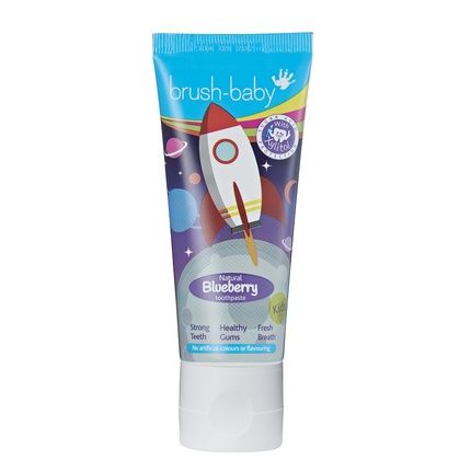 Brush Baby Rocket Toothpaste For Children From 3 Years Blueberry 50Ml