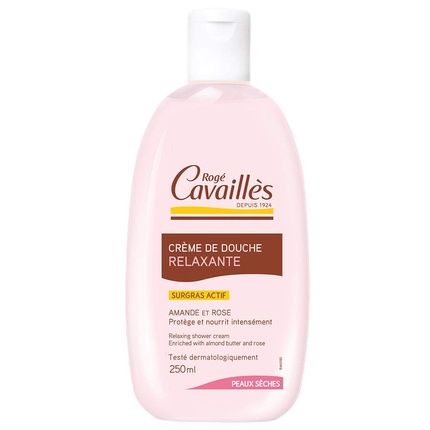 Roge Cavailles Almond & Rose Shower Cream 250Ml