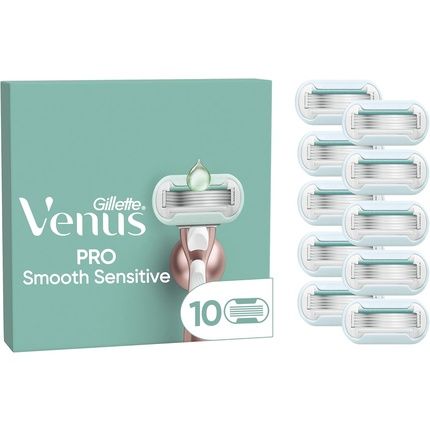 Gillette Venus Pro Smooth Sensitive Women'S Razor Blade Refills - Pack Of 10