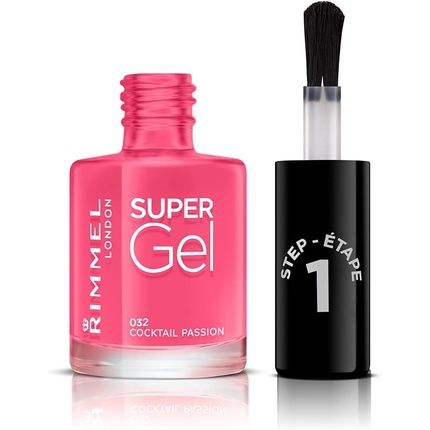 Rimmel Super Gel Step 1 Nail Polish 12Ml 032 Cocktail
