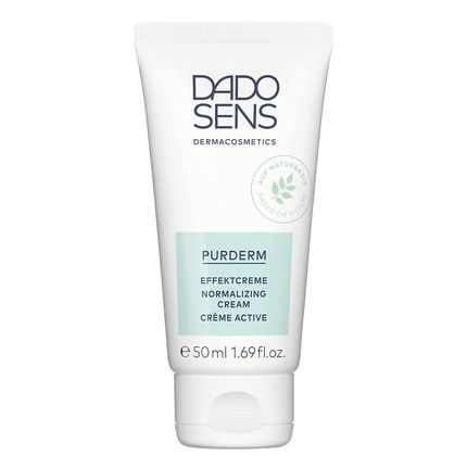 كريم الوجه Dado Sens Purderm Effect 50 مل - عناية لطيفة للبشرة غير النقية لجميع الأعمار - مناسب أيضًا للعلاج المصاحب لحب الشباب وحب الشباب المتأخر