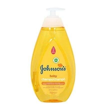 Johnson'S Baby Shampoo Gold 750Ml Gentle And Nourishing Hair Care