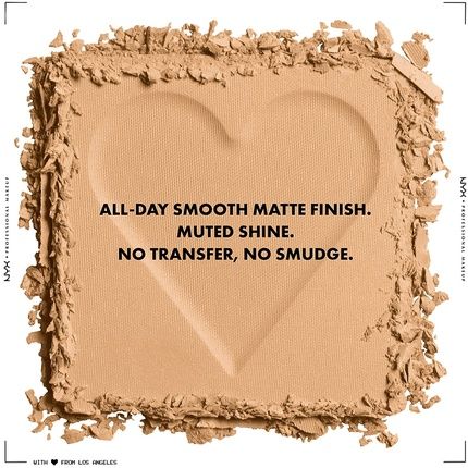 Nyx Can'T Stop Won'T Stop Mattifying Pressed Powder Shade Light
