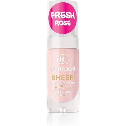 Dermacol Sheer Face Illuminator Fresh Rose 15Ml