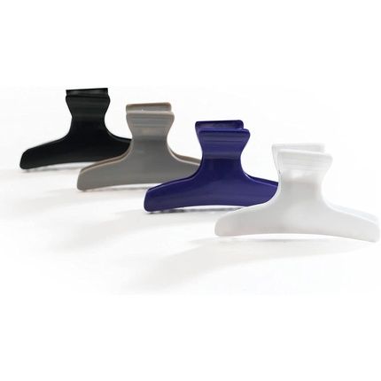 Sibel Multicolored Hair Separator Clips 80Mm