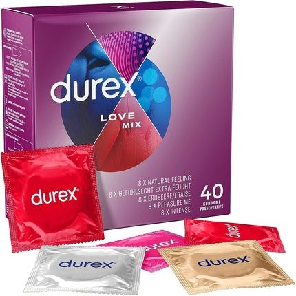 Durex Love Mix Condoms 40 Pack
