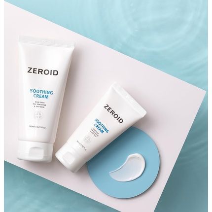 Zeroid Soothing Cream Korean Dermocosmetic Professional Care K-Beauty Soothing Calming 2.7 Fl Oz 80Ml