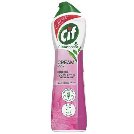 Cif Pink Cleaning Cream 450 Ml Effective Cleaning Solution