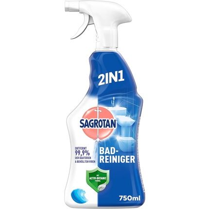 Sagrotan Bathroom Cleaner Ocean Freshness 2In1 Disinfectant