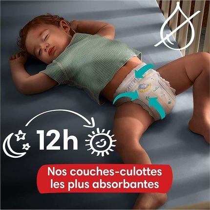 Pampers Night Pants Size 5 160 Nappies 12-17 Kg 360Deg Support Against Leaks With Super Absorbent Core For Reinforced Protection All Night - Image 3