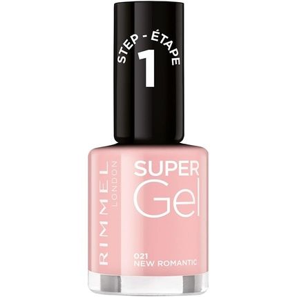 Rimmel London Super Gel Nail Polish 21 New Romantic 12Ml