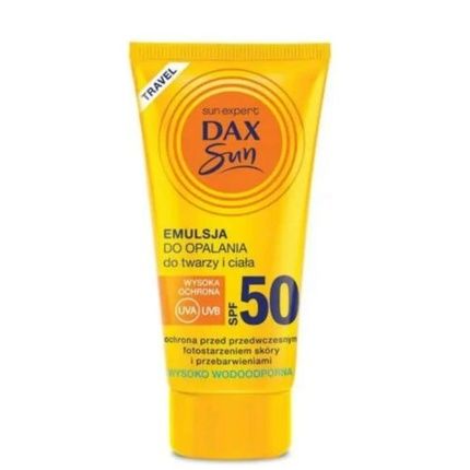 Dax Sun Face And Body Sun Lotion Spf 50 50Ml - Travel Size - Image 4