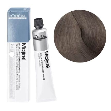 Loreal Majirel 7.1 Mittelblond Ash Cream Hair Color 50Ml