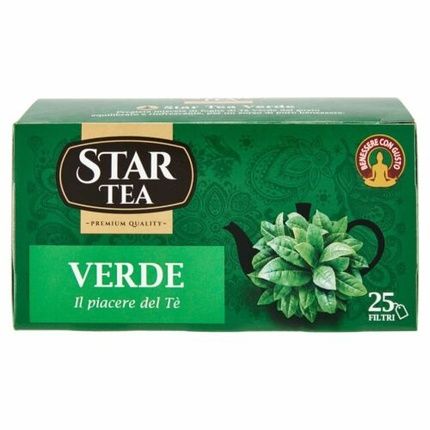 Green Tea The Star Tea Green Natural Te Infusion Blend Premium Quality 25 Filters - Image 4