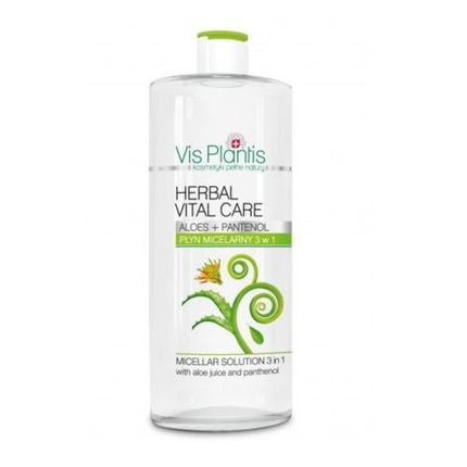 Vis Plantis Aloe Vera Micellar 3In1 Make-Up Remover 500Ml