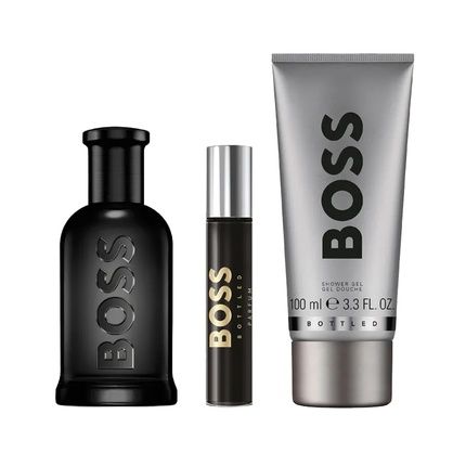 Hugo Boss No6 Bottled Parfum Gift Set 100Ml Parfum 10Ml Parfum And 100Ml Shower Gel