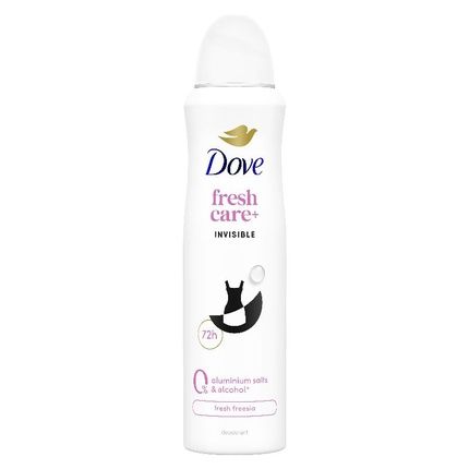 Dove Deodorant Advanced Odor Protection Spray 150Ml Invisible