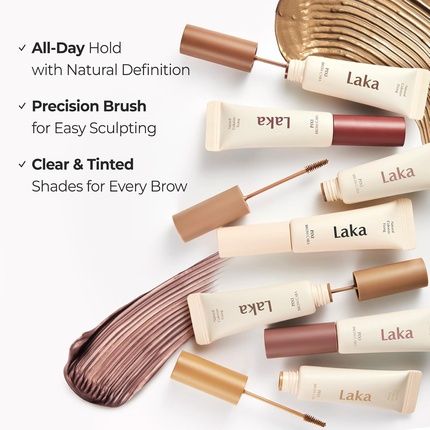 Laka Pixi Eyebrow Mascara 8G Eyebrow Gel To Fix And Shape Brows - Image 3