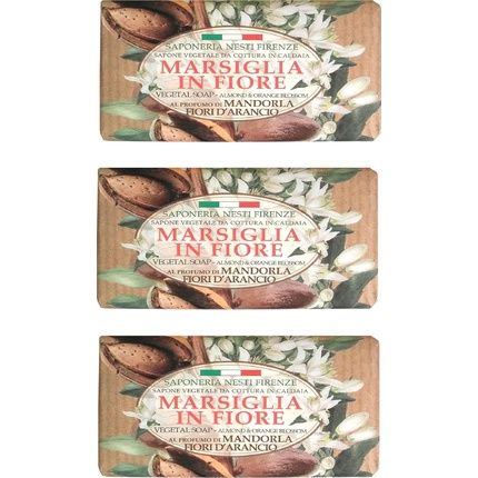 Nesti Dante Marseille Soap With Almond & Orange Blossom 125 G