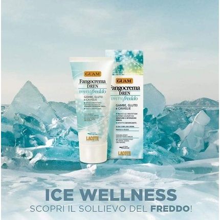 Guam Fangocrema Dren Active Mud Cream For Legs 200Ml