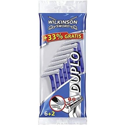 Wilkinson Sword Duplo Men'S Disposable Razor 6 + 2 St