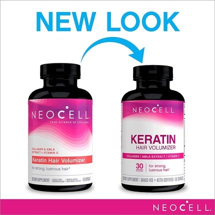 Neocell Keratin Hair Volumizer 60 Capsules 105G