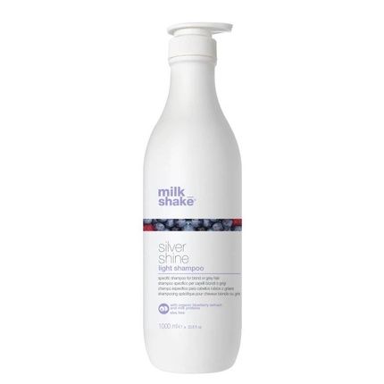 Milk Shake Silver Shine Shampoo For Gray Hair Reducing Yellow Reflections 1000Ml